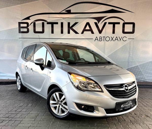 Opel Meriva II · Рестайлинг