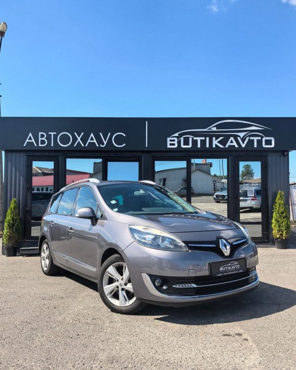 Renault Grand Scenic III · 2-й рестайлинг