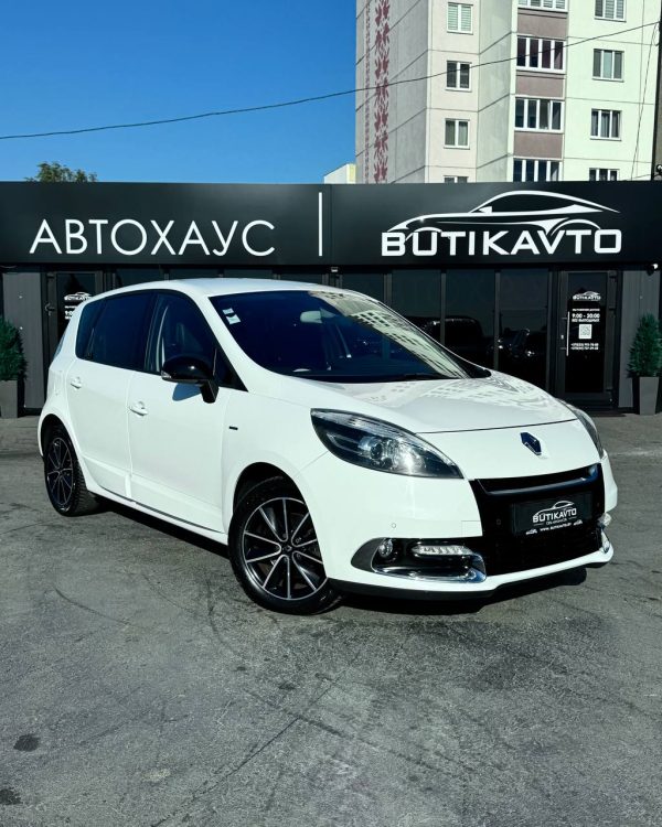 Renault Scenic III · Рестайлинг