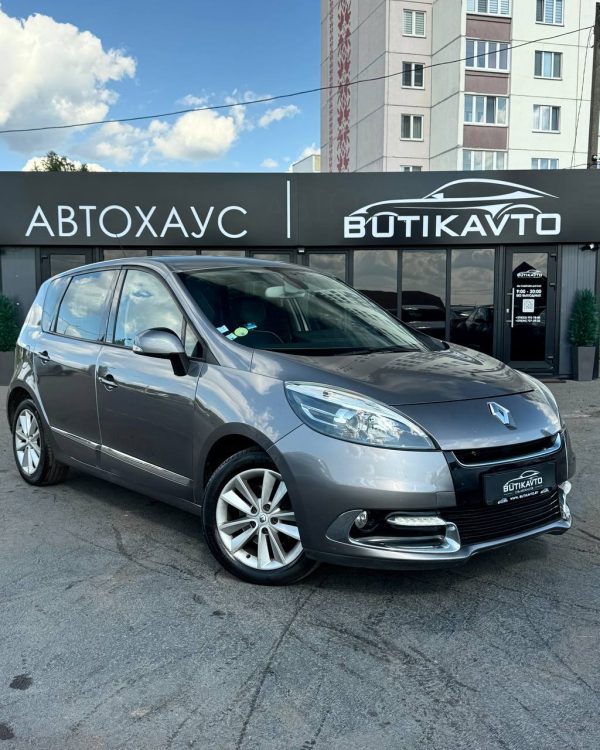 Renault Scenic III · Рестайлинг
