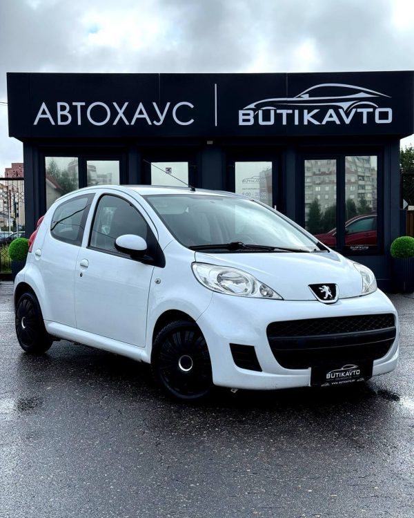 Peugeot 107 I · Рестайлинг