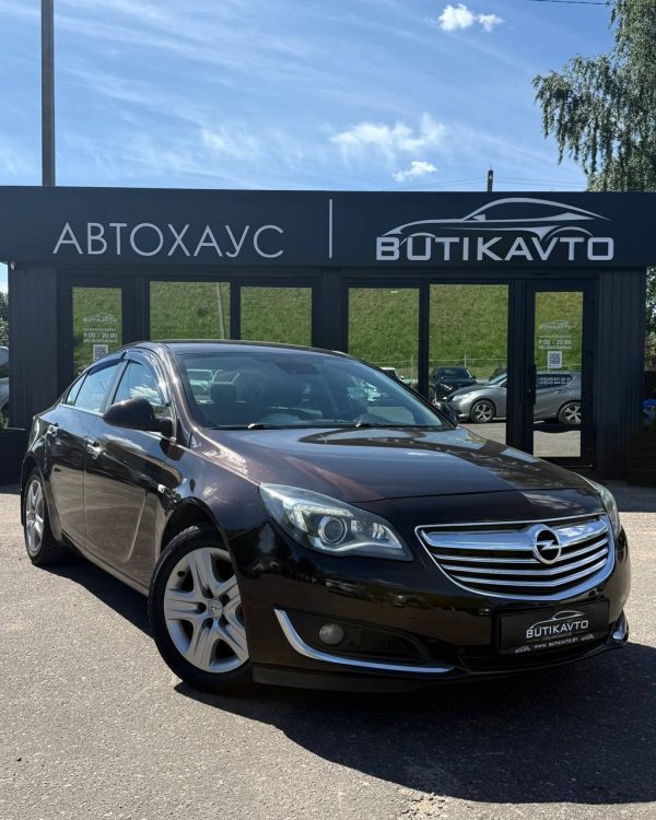 Opel Insignia I · Рестайлинг