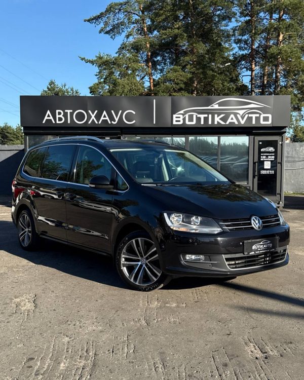 Volkswagen Sharan II · Рестайлинг