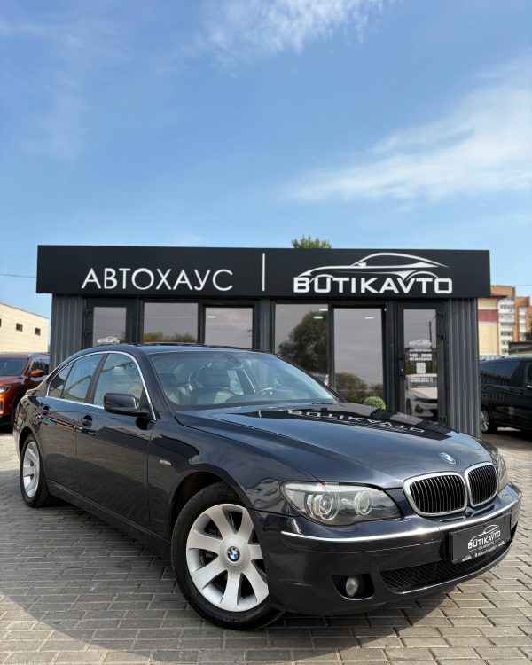 BMW 7 серия E65 E66 · Рестайлинг