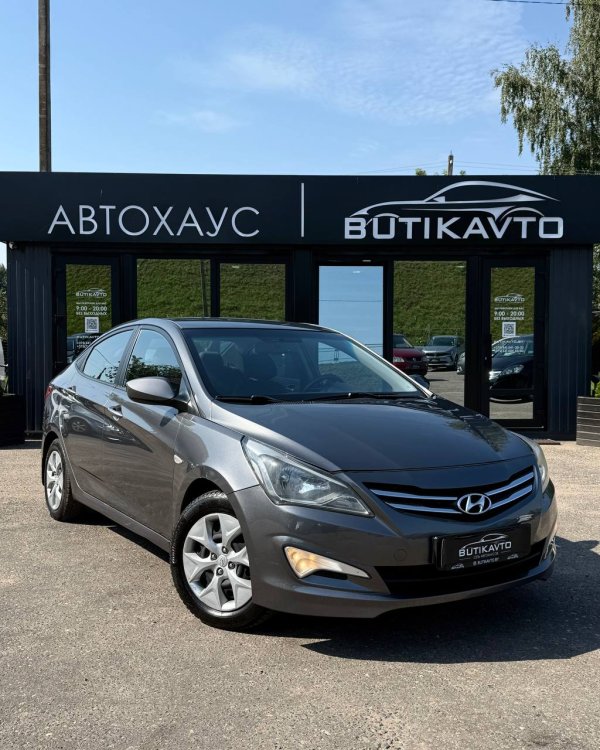 Hyundai Solaris I · Рестайлинг