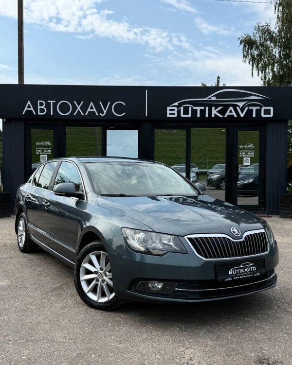 Skoda Superb II · Рестайлинг