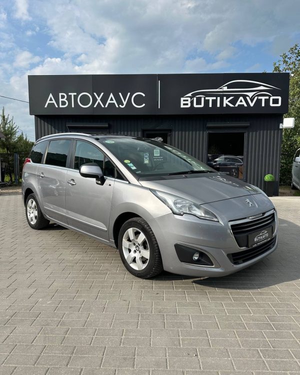Peugeot 5008 I · Рестайлинг
