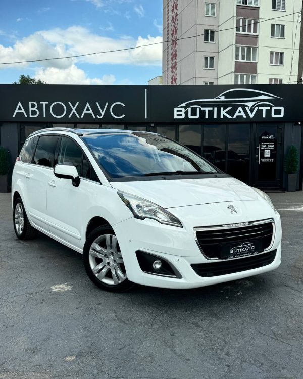 Peugeot 5008 I · Рестайлинг