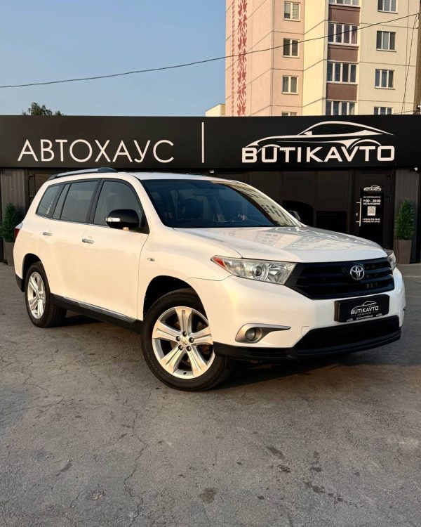 Toyota Highlander II (XU40) · Рестайлинг