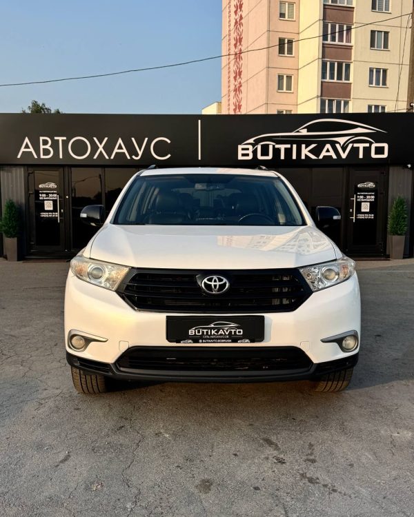 Toyota Highlander II (XU40) · Рестайлинг - Image 2