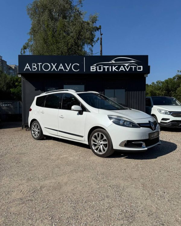 Renault Grand Scenic III · 2-й рестайлинг
