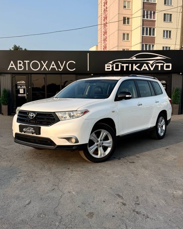 Toyota Highlander II (XU40) · Рестайлинг - Image 3