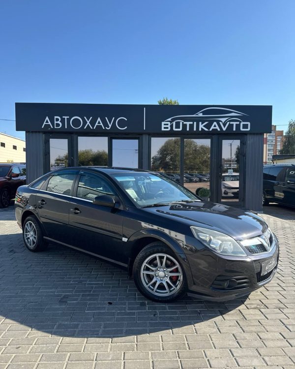 Opel Vectra C · Рестайлинг