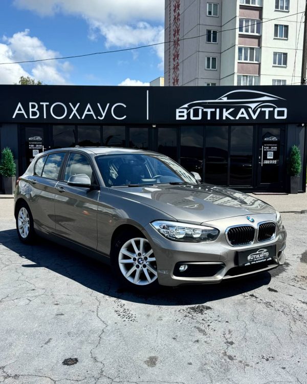 BMW 1 серия F20 F21 · Рестайлинг