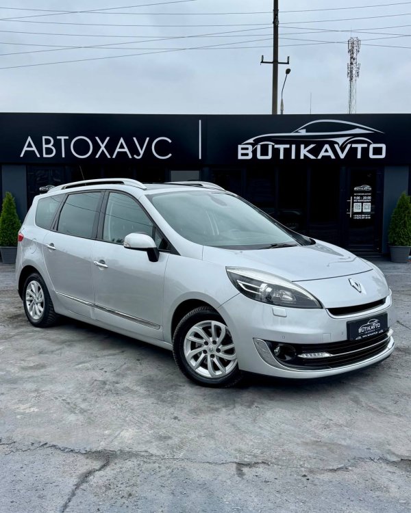 Renault Grand Scenic III · Рестайлинг